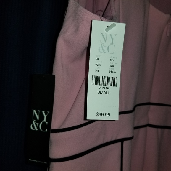 Piped Halter Fit & Flare Dress - Picture 3 of 4